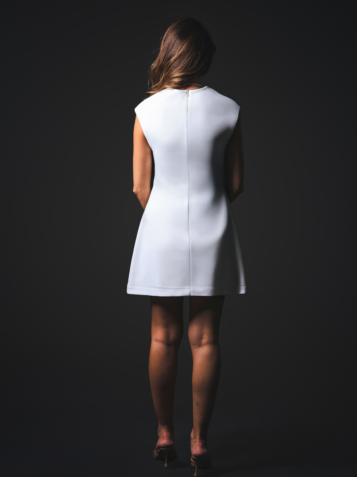 Selene — White Short Dress