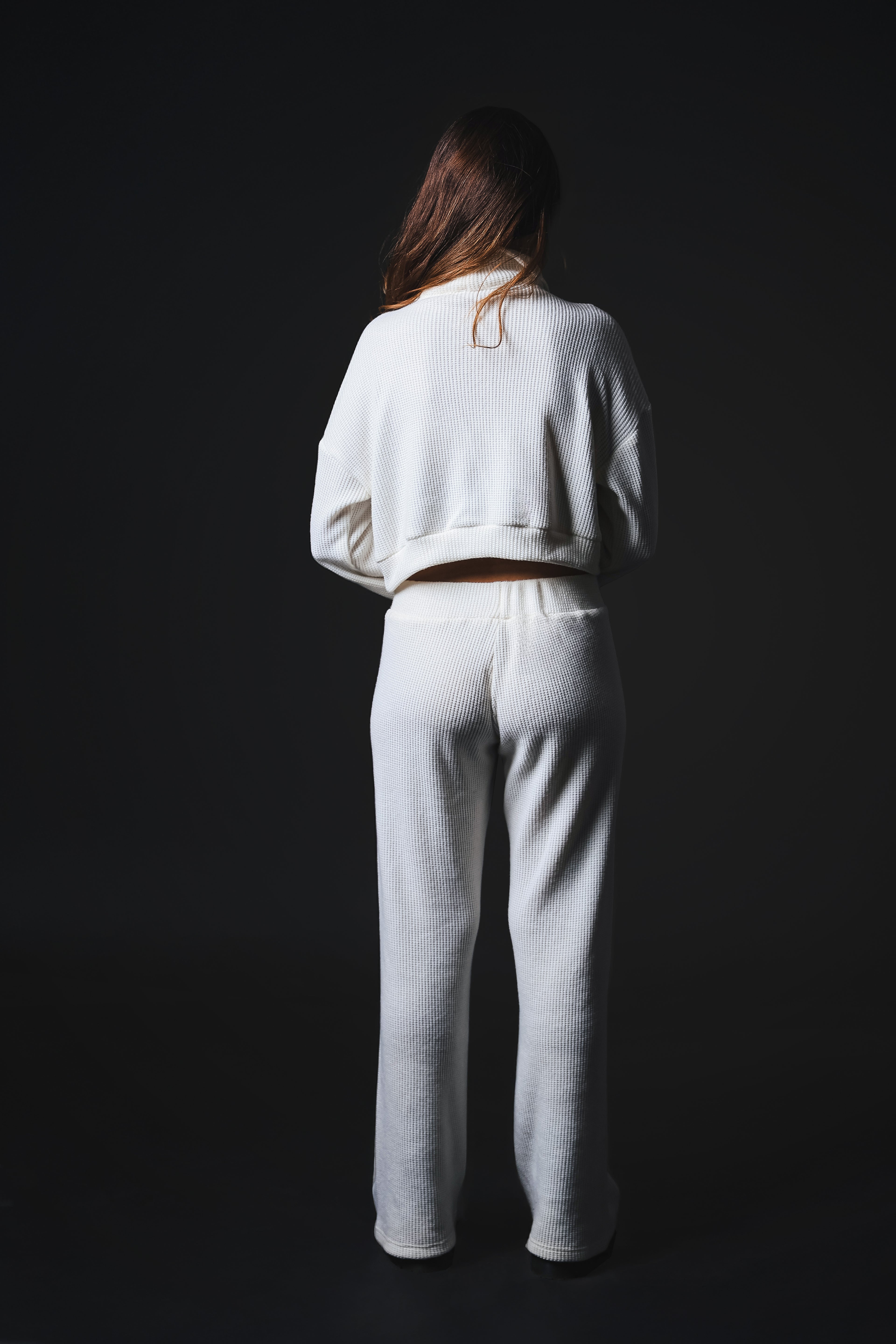 Liora — White Wool Set