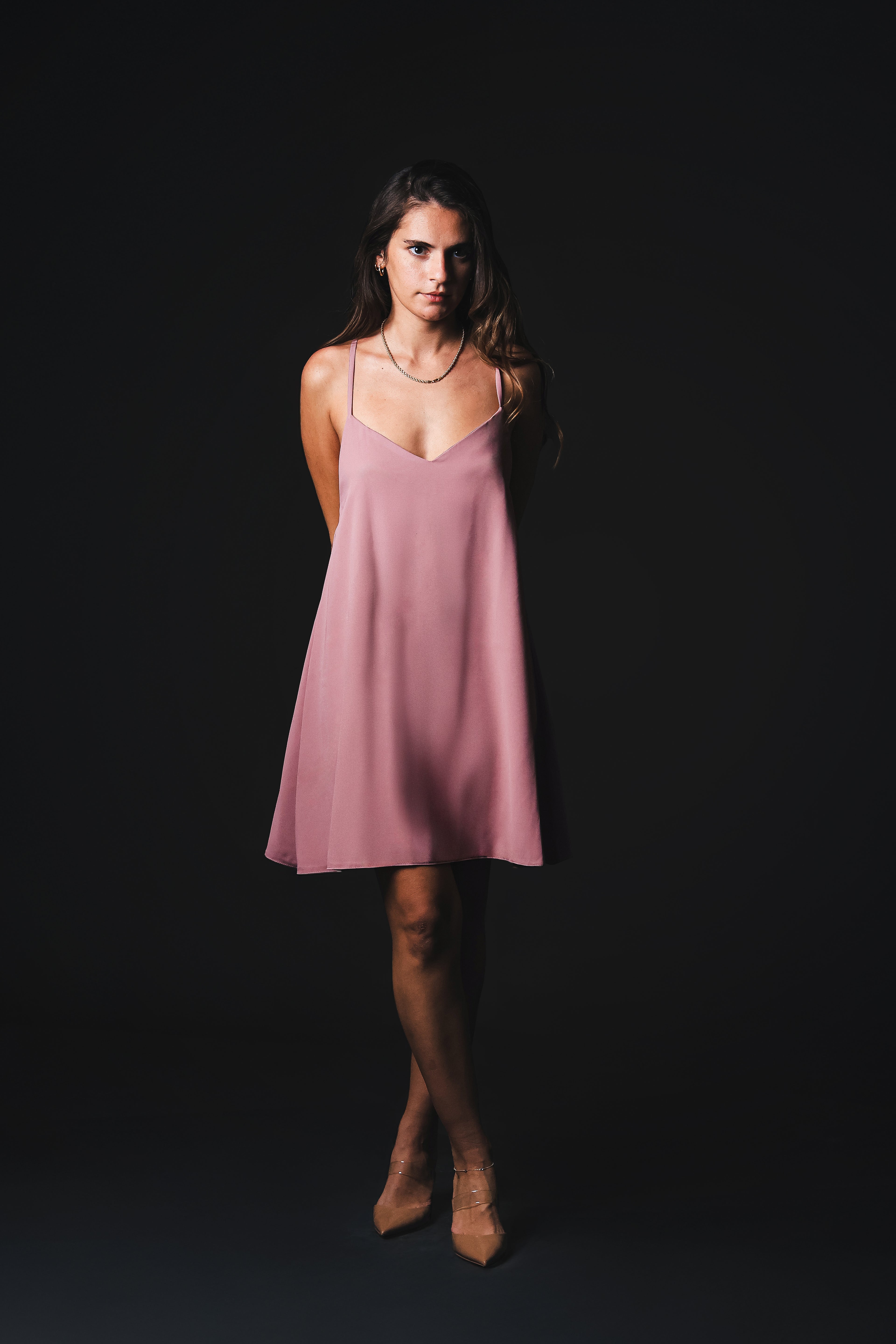 Bloom — Silk Mauve Dress