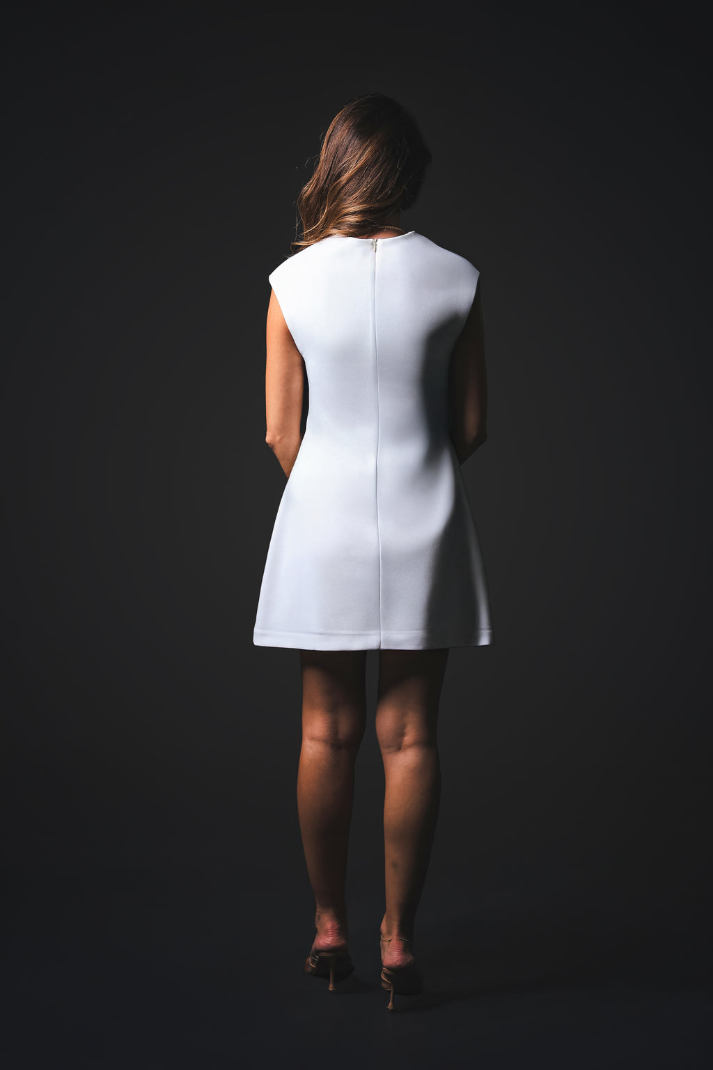 Selene — White Short Dress