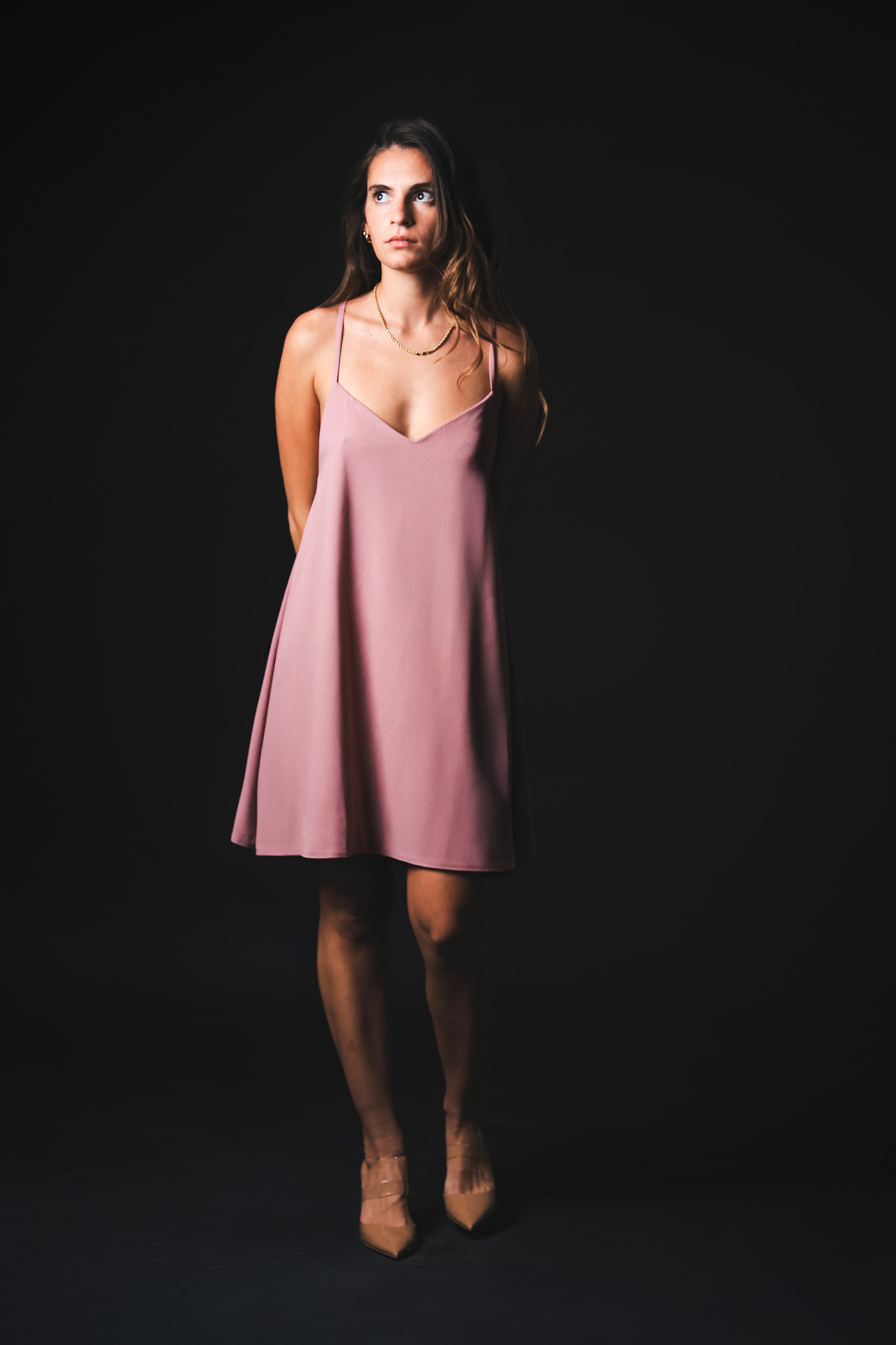 Bloom — Silk Mauve Dress