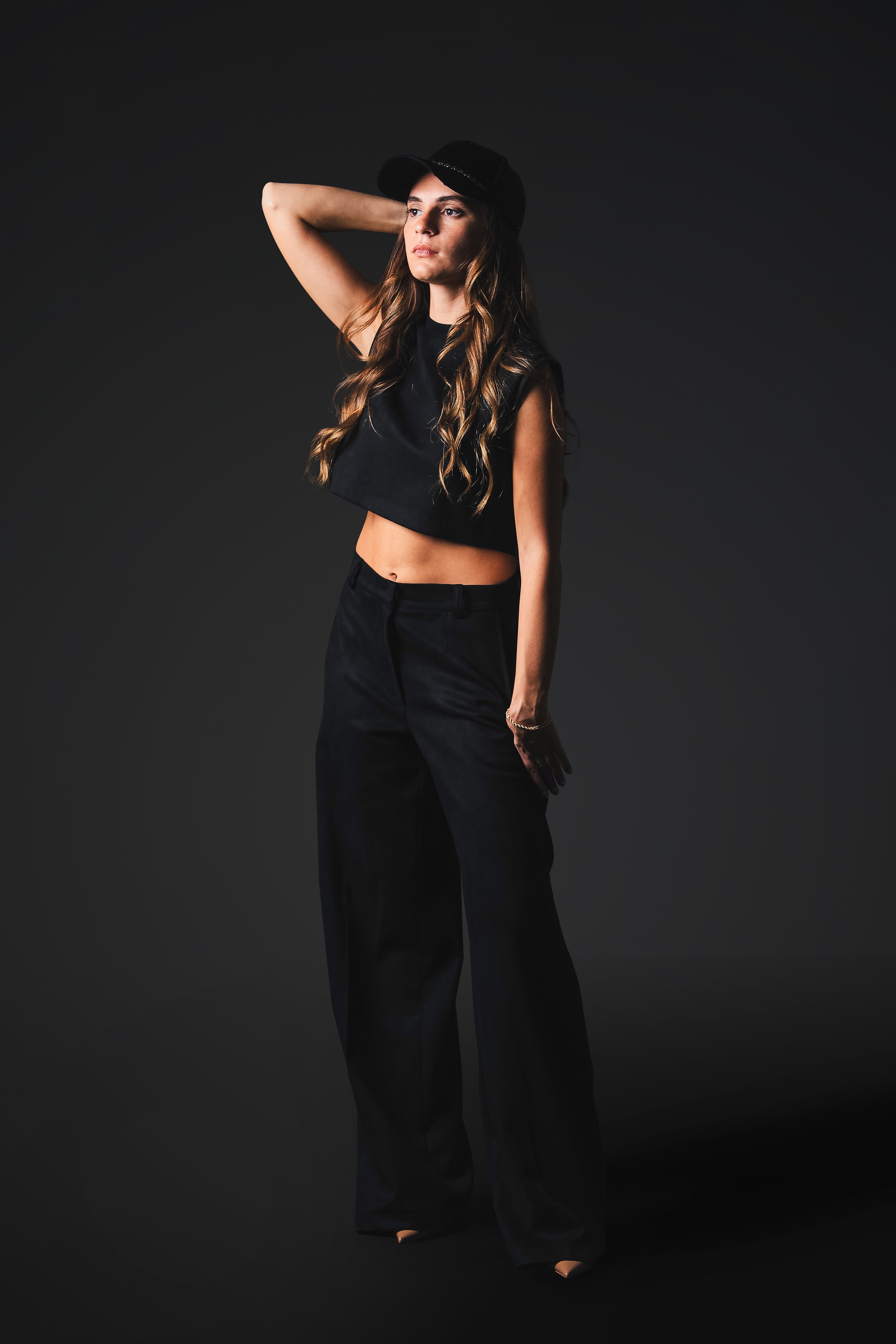 Raven — Black Suede Set