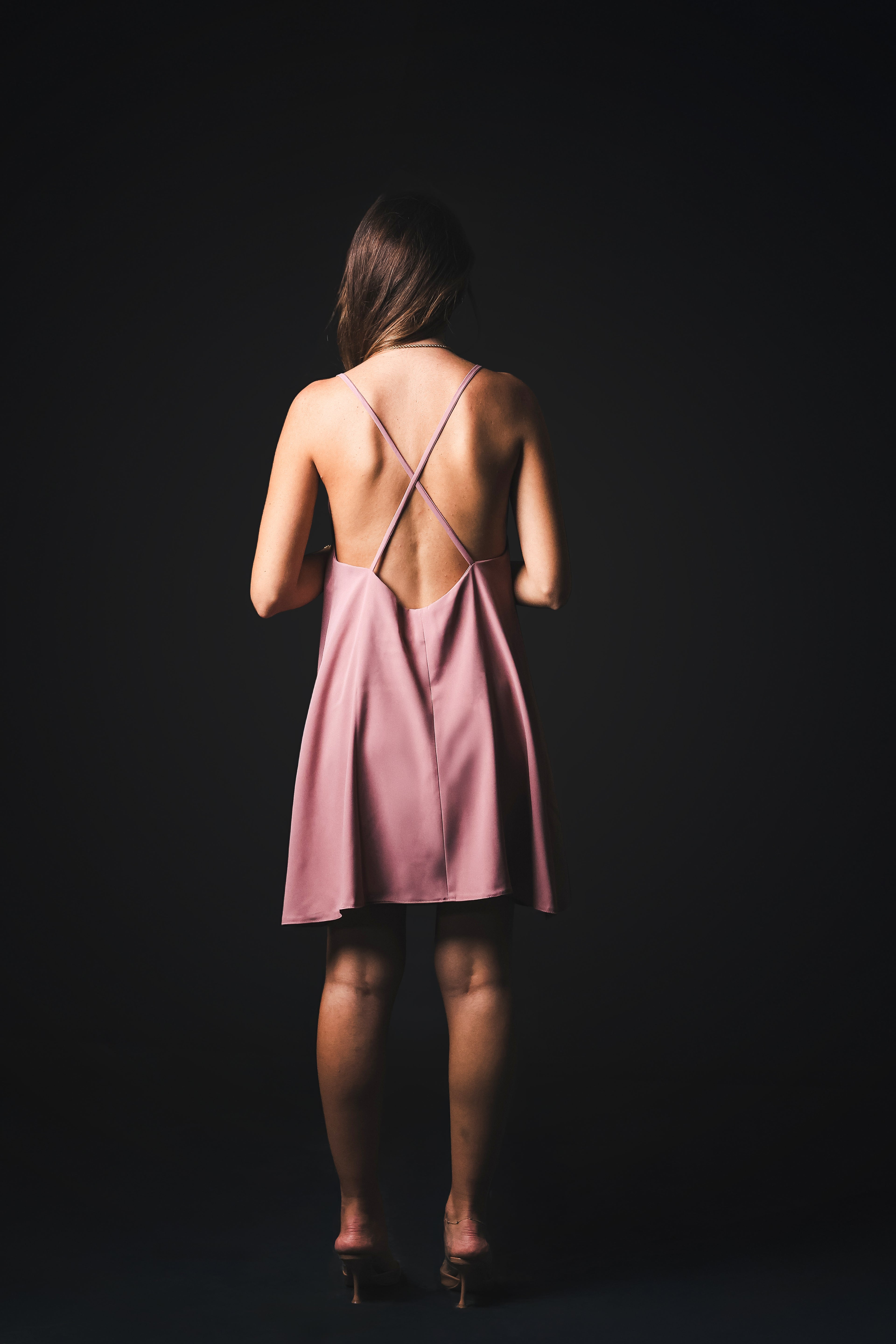 Bloom — Silk Mauve Dress