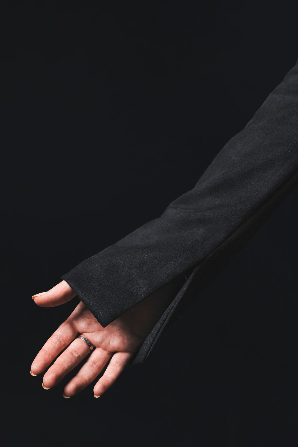 Velaris — Black Suede Dress